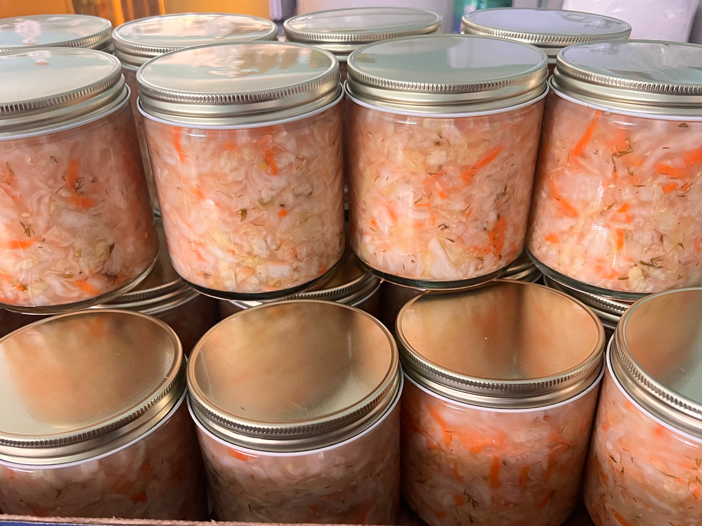 Lemon Dill Sauerkraut